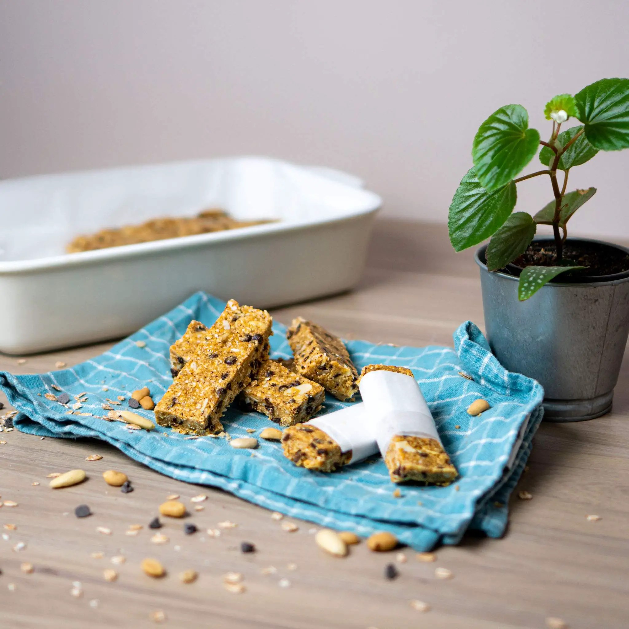 Barres de Céréales Flocons d’Avoine Sans Cuisson : Un Snack Healthy à Portée de Main