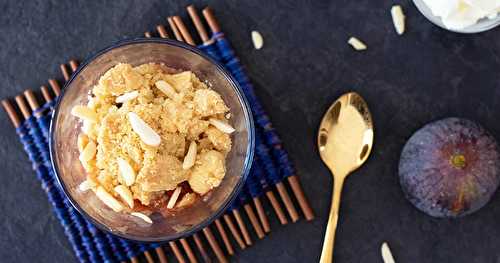 Crumble aux figues