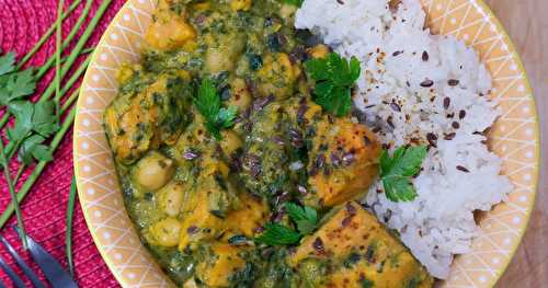 Curry végétarien de patate douce