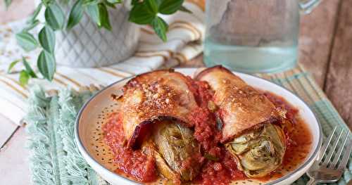 Endives au roti et tomates