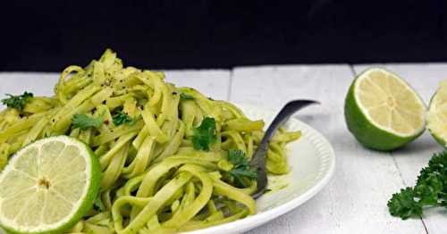 Linguine à l'avocat