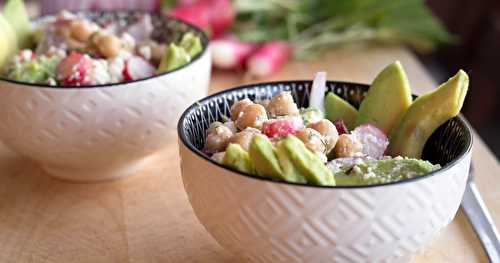 Salade craquante de pois chiches