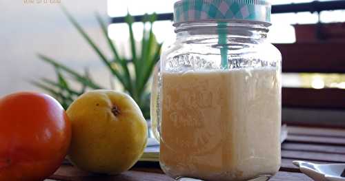 Smoothie poire kaki