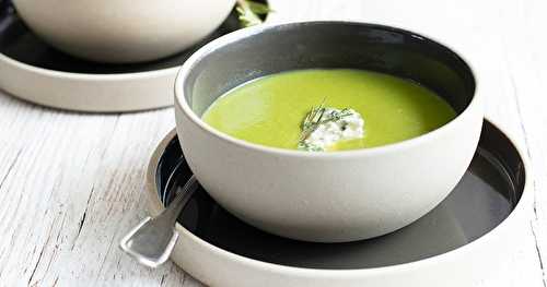 Soupe de petits pois