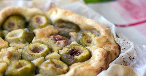 Tarte figues et amandes