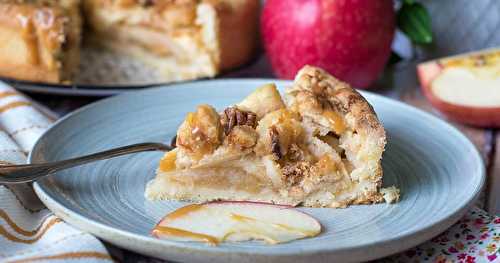 Tartes aux pommes crumble et pécan