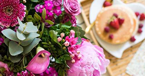 Des fleurs pour la fête des mères