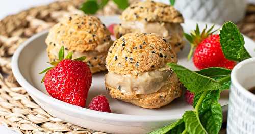 Choux à la crème au café