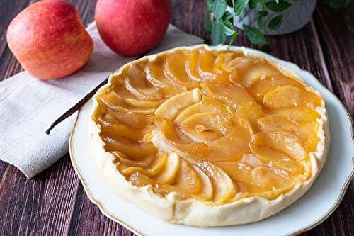 Recette tarte aux pommes et vanille