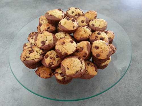 Browkies en format muffin ou bouchée