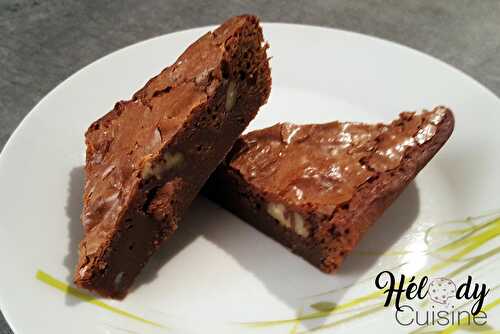 Brownies traditionnel aux noix de pécan