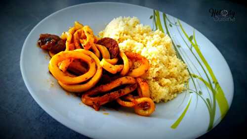 Calamars au chorizo - version Cookeo