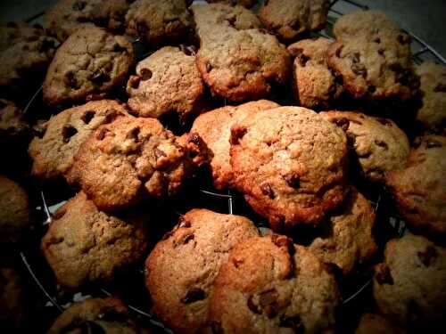 Cookies moelleux aux pépites de chocolat