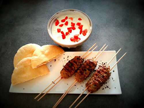 Keftas de boeuf à la menthe, sauce yaourt - Elodie cuisine pour vous partager sa passion...