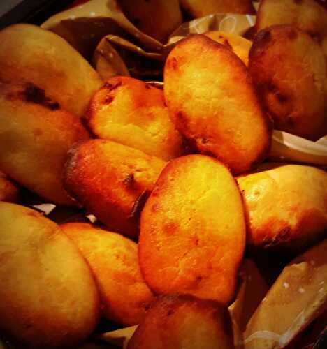 Madeleines au chorizo et parmesan