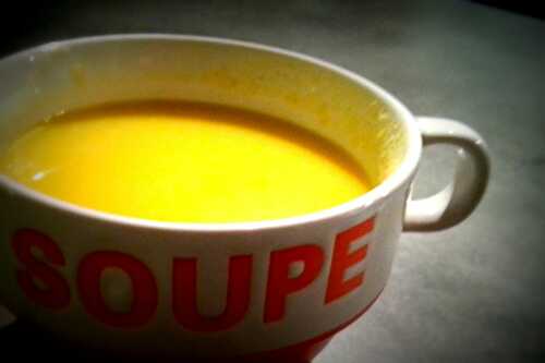 Soupe de chou-fleur, carottes et courgettes - version Cookeo