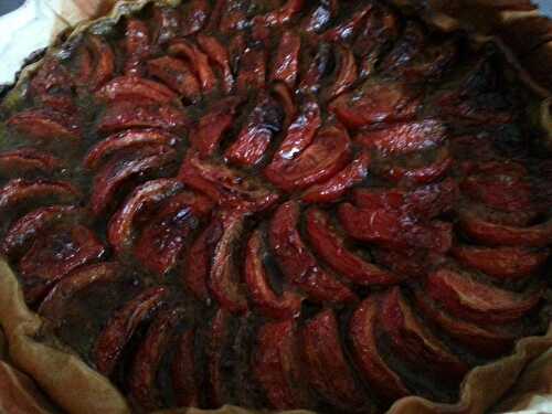 Tarte aux tomates et pesto