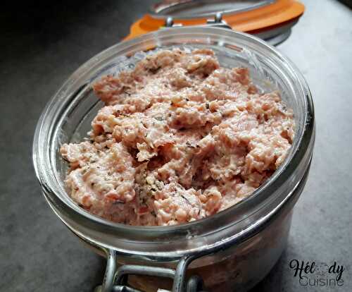 Tartinade de jambon cru au thym