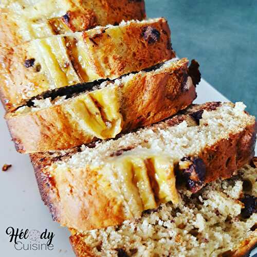 Banana bread aux pépites de chocolat