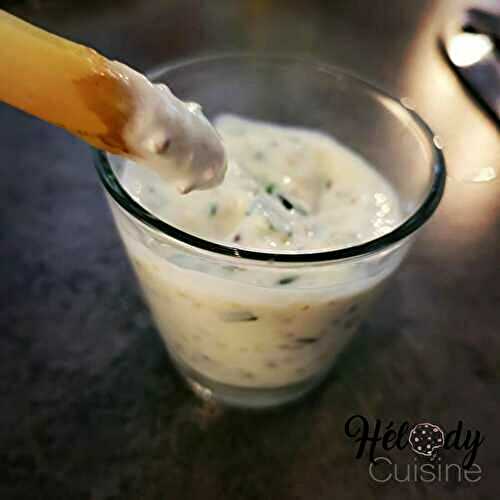 Sauce fromage blanc pour crudités