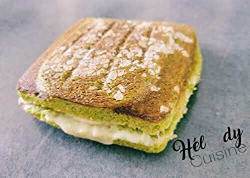 Croque-monsieur au pain de brocoli