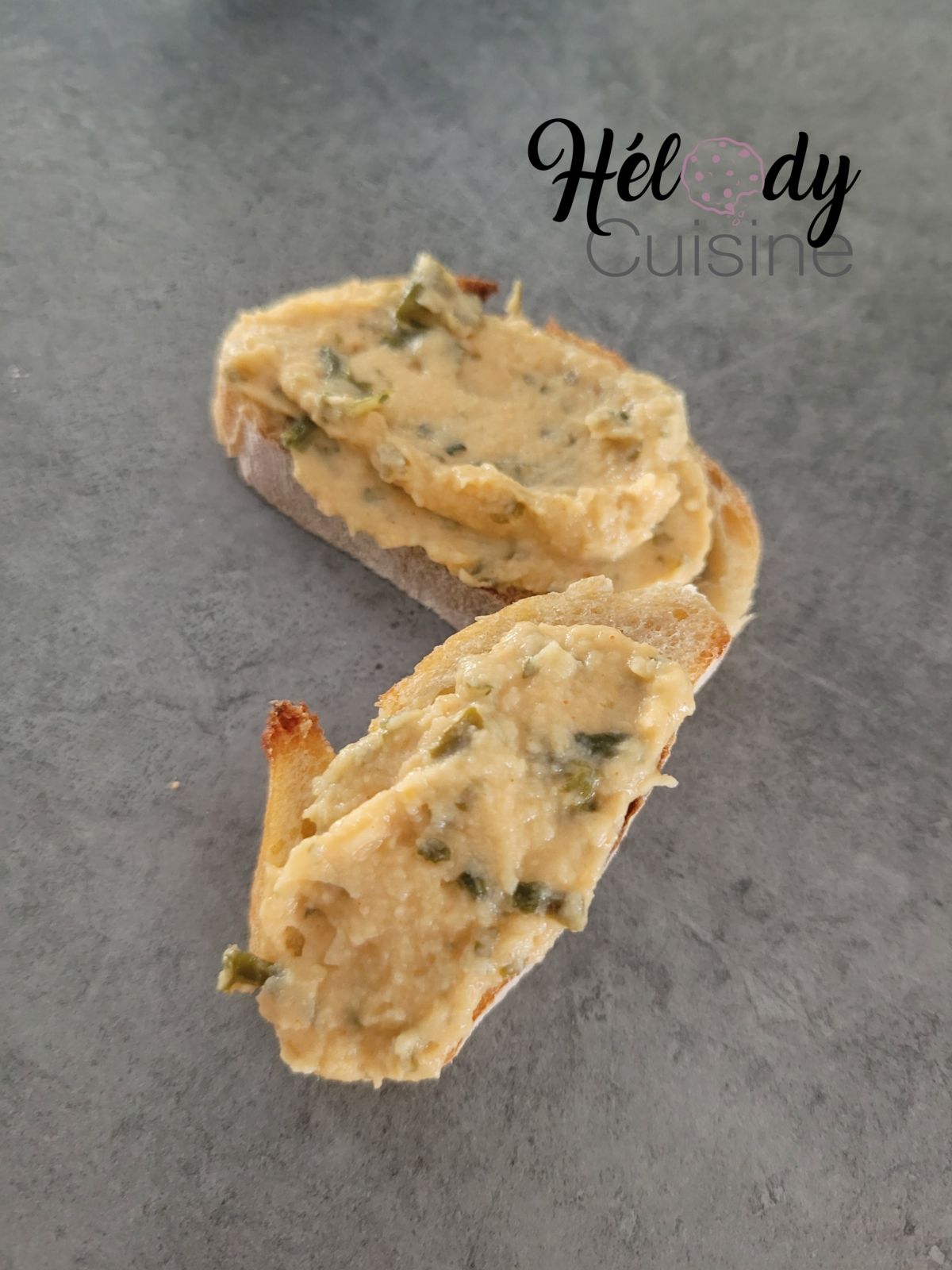 Houmous acidulé aux algues