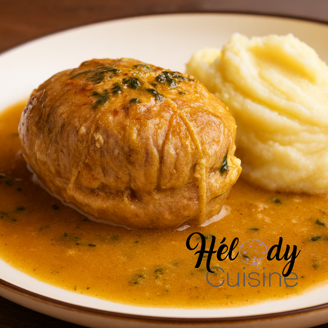 Paupiettes de porc au Cookeo, sauce crémeuse à la moutarde