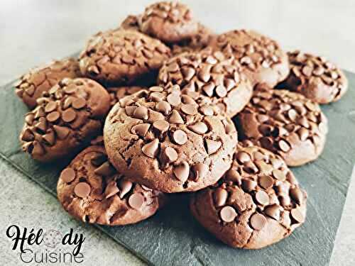 Biscuits ultra chocolat sans beurre