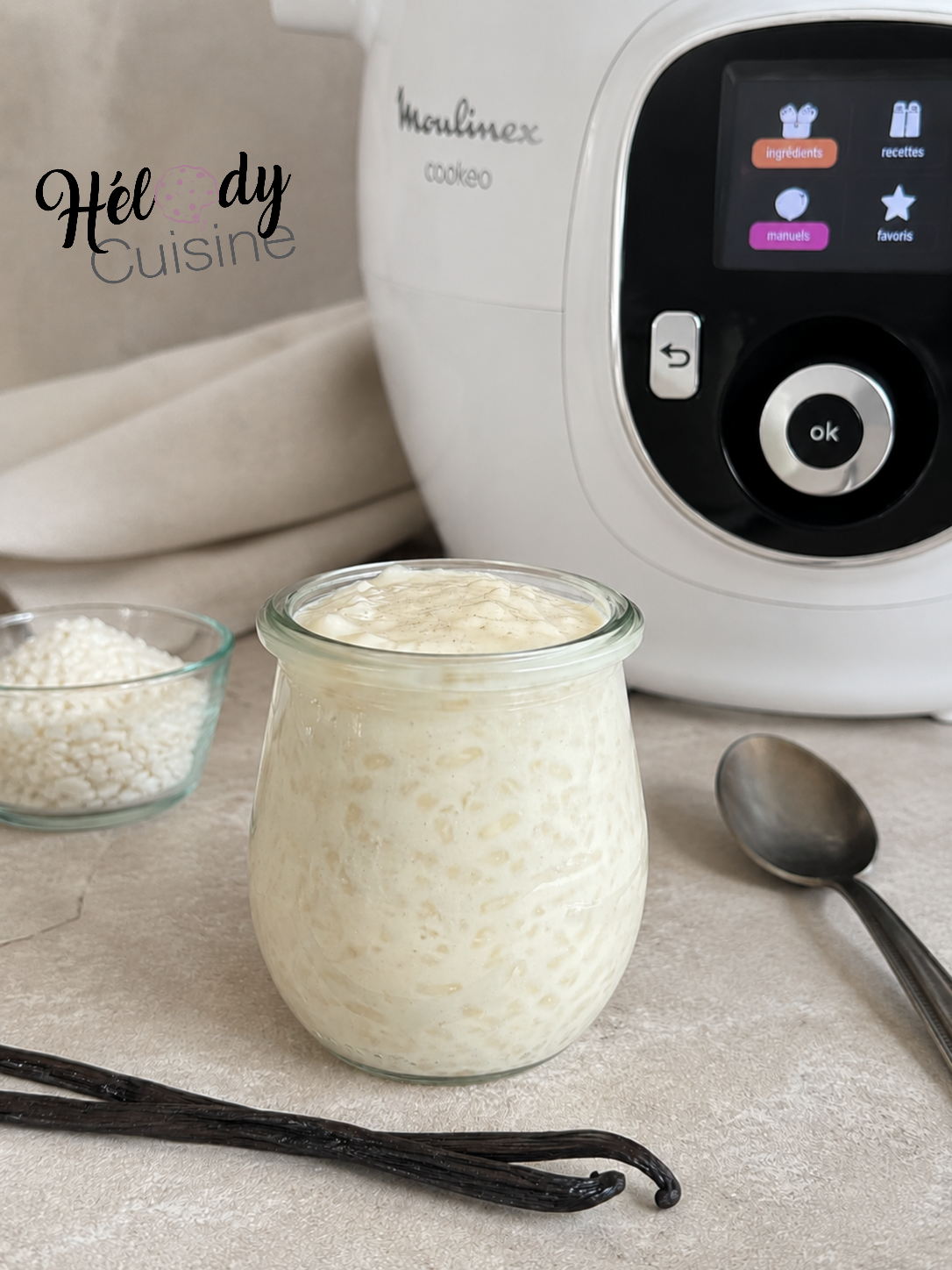 Riz au lait ultra rapide au Cookeo