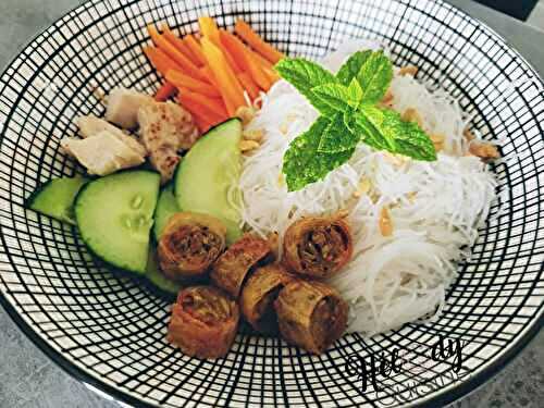 Salade bo bun au poulet