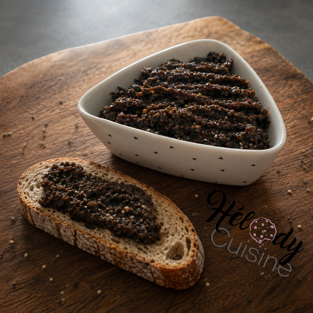 Tartinade aux algues au goût bluffant de caviar !