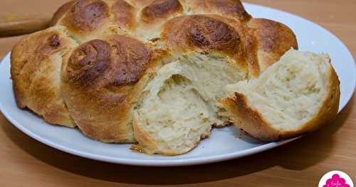 Brioche fleur d'oranger - sans beurre, sans oeufs de Christophe Michalak