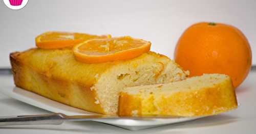 Cake à l'orange imbibé - sans gluten, sans lactose