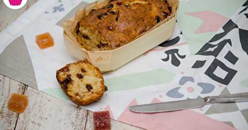 Cakes aux pâtes de fruits et raisins secs