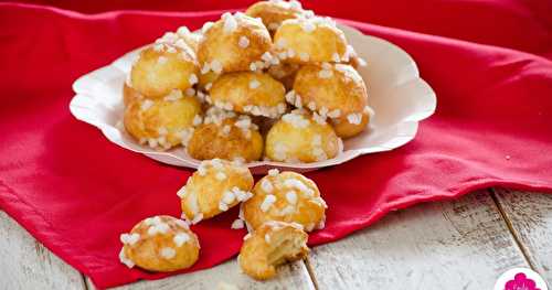 Chouquettes au sucre perlé