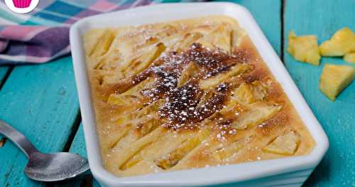 Clafoutis à l'ananas caramélisé cuit à l'Omnicuiseur