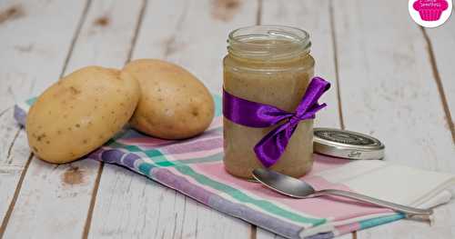 Confiture de pommes de terre vanillée