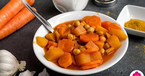 Curry de légumes et pois chiches - Illico Fresco