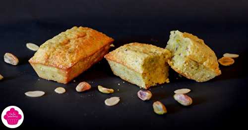 Financiers à la pistache et aux amandes