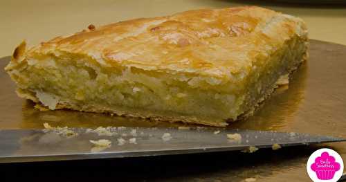 Galette à la frangipane - Recette de Mercotte avec la pâte feuilletée inversée