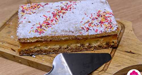 Gâteau au nougat et aux noisettes - Noël à la Noisette