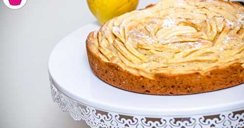 Gâteau aux pommes comme une tarte