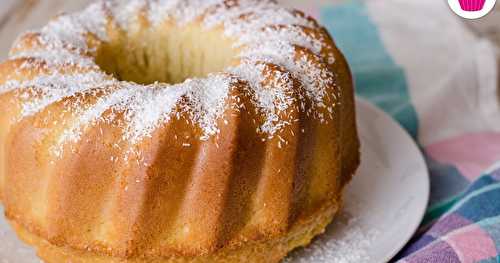 Gâteau léger au lait coco - recette sans lactose