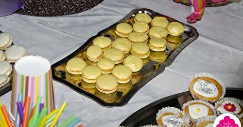 Macarons au citron