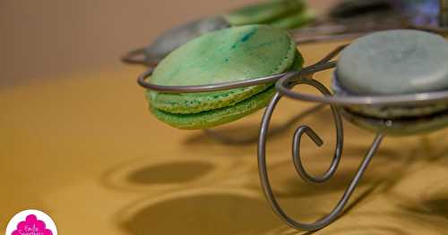 Macarons chocolat blanc citron vert