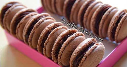 Macarons tout choco