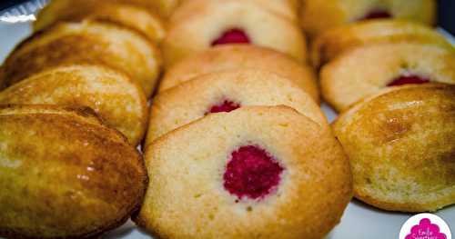 Madeleines à la framboise