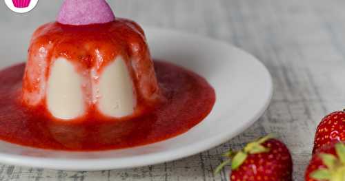 Panna cotta fraise tagada purple - recette facile