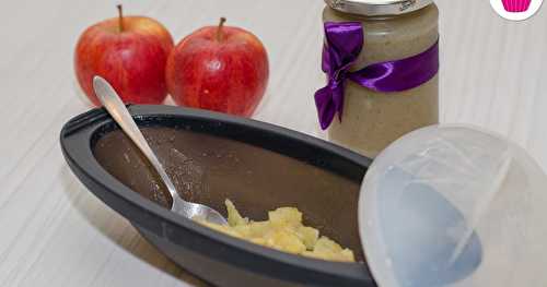 Papillote de pommes express à la confiture de pommes de terre au micro-onde