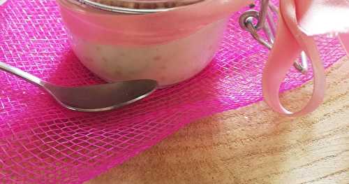 Perles façon riz au lait de coco vanillé et son crumble de Granola